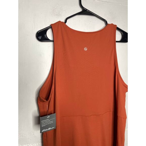 Eddie Bauer NWT Athletic Dress Size L Tall Empire waist Moisture wick UPF 50+ - Picture 6 of 6